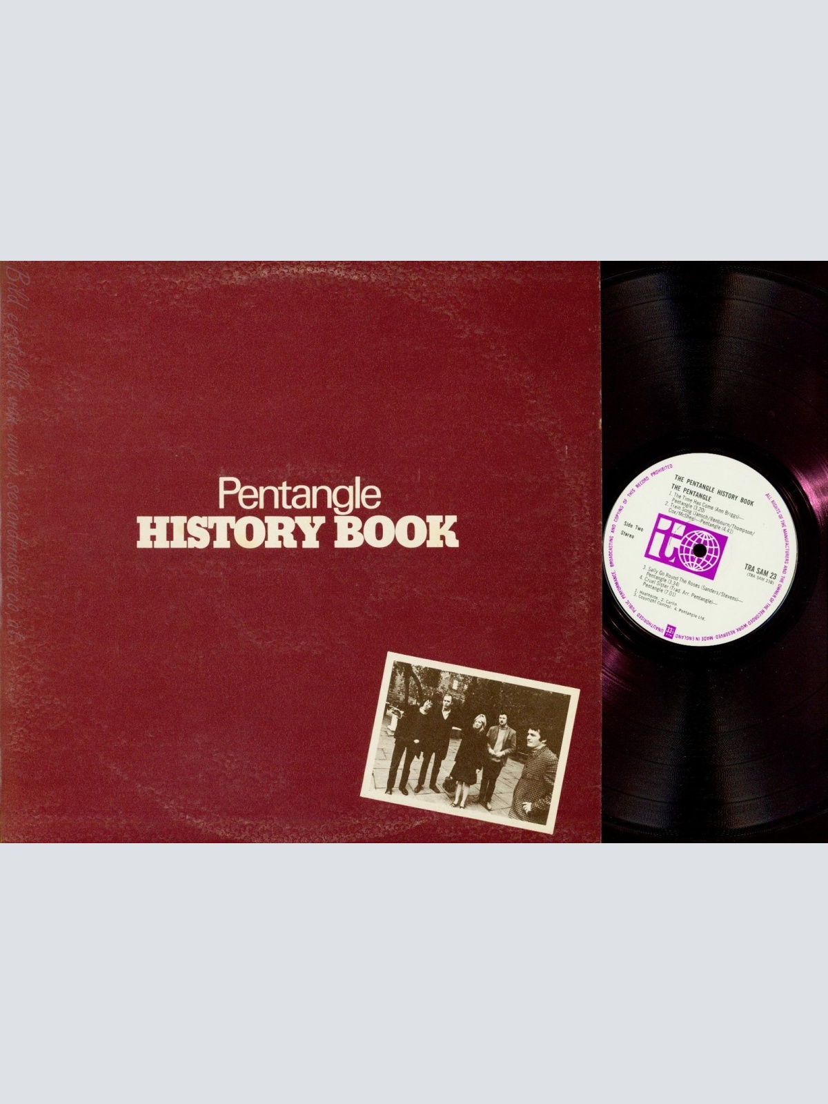 LP--PENTANGLE --HISTORY BOOK
