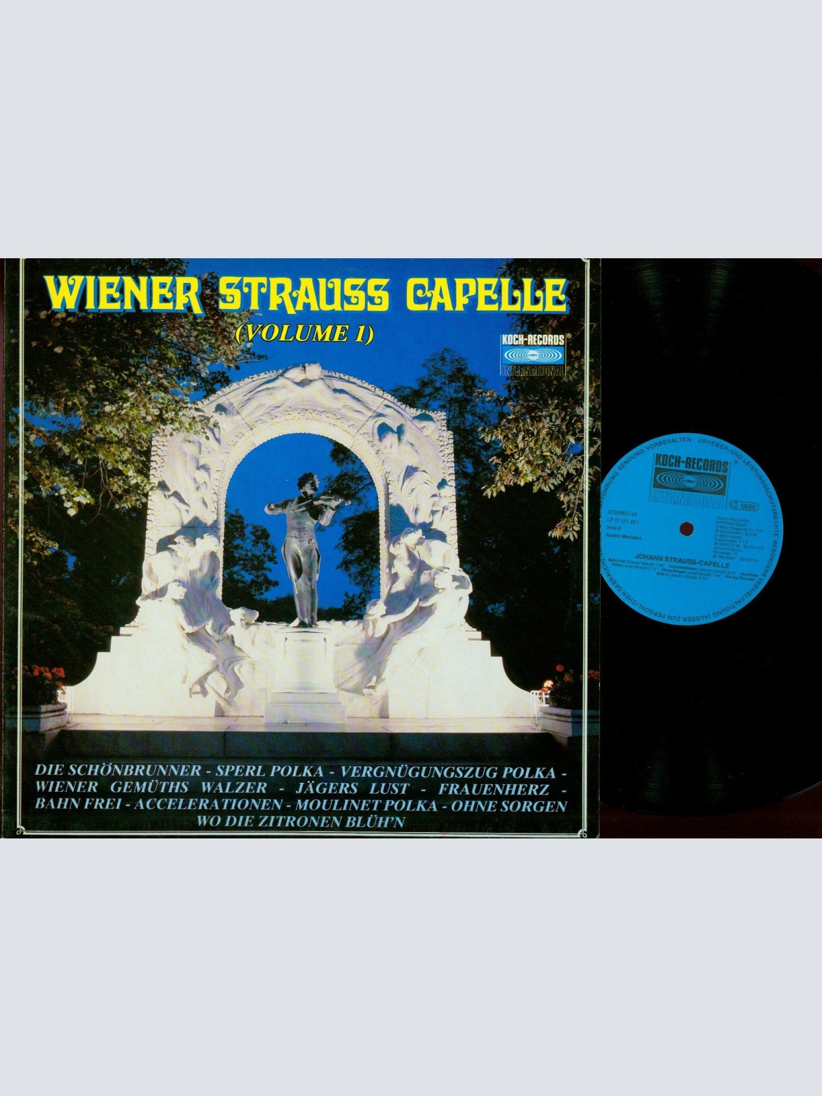 LP--WIENER STRAUSS CAPELLE-- VOL 1