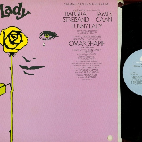 LP--STREISAND- CAAN-- OMAR SHARIF-- FUNNY LADY