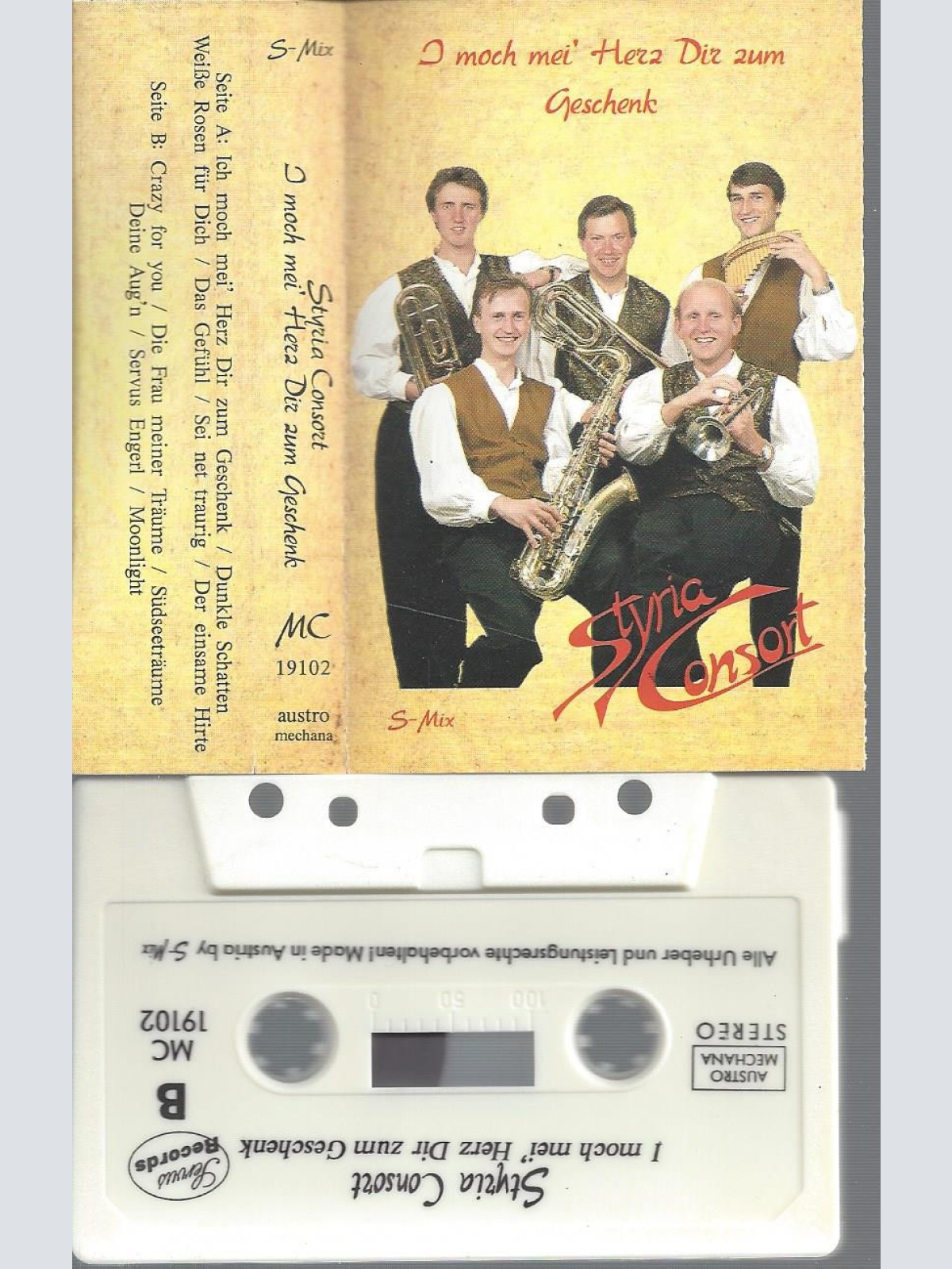 MC--STYRIA CONSORT--I MOCH MEI HERZ DIR ZUM GESCHENK