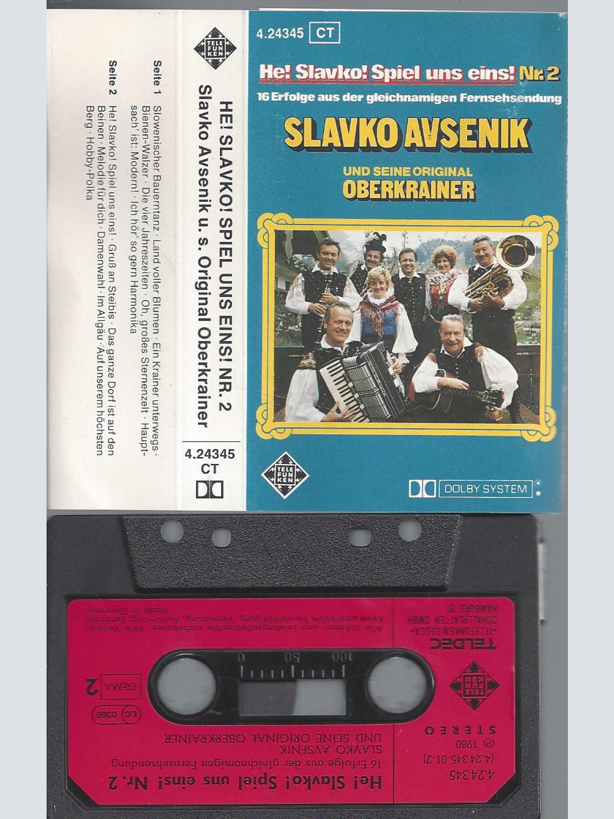 MC-SLAVKO AVSENIK --HE SLAVKO SPIEL UNS EINS--424345CT
