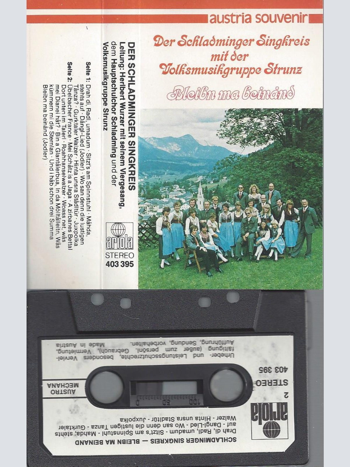 MC-SCHLADMINGER SINGKREIS --VOlKSMUSIKGRUPPE STRUNZ