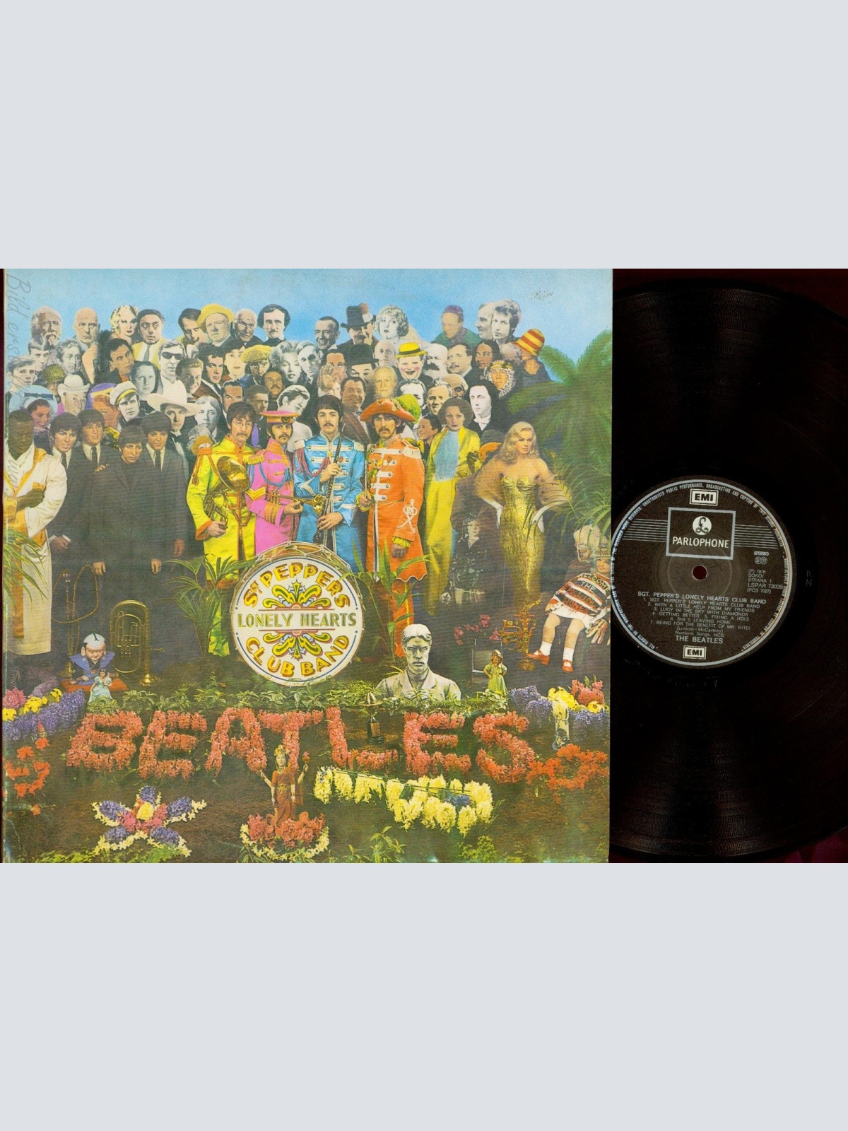 LP-THE BEATLES SGT PEPPERS LONELY HEARTS CLUB BAND-- JUGOTON!!!MIT BOGEN