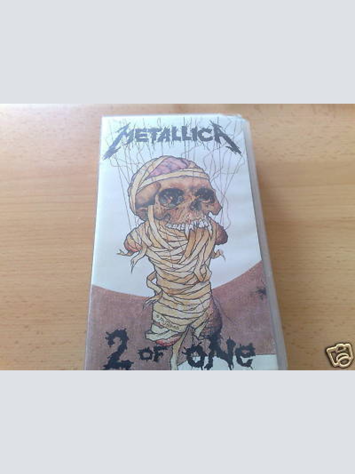 VHS-- METTALICA--2 OF ONE