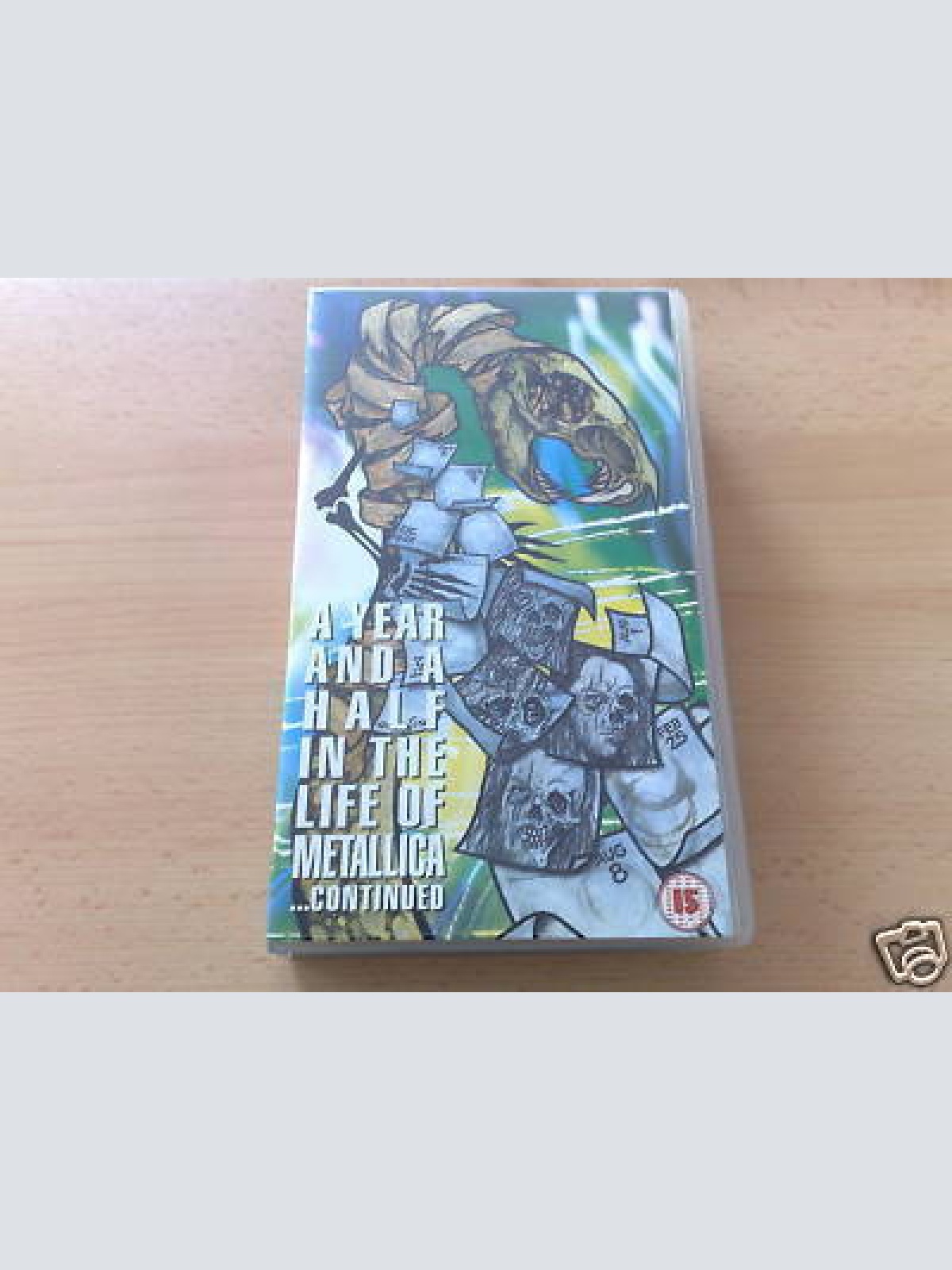 VHS-- METTALICA-A YEAR AND A HALF IN THE LIFE OF 1