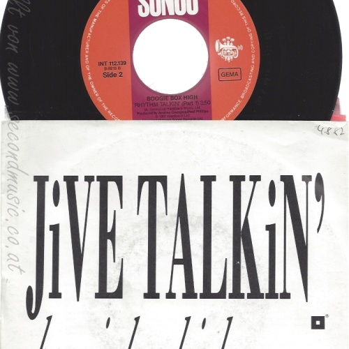 7" BOOGIE BOX HIGH -- JIVE TALKIN