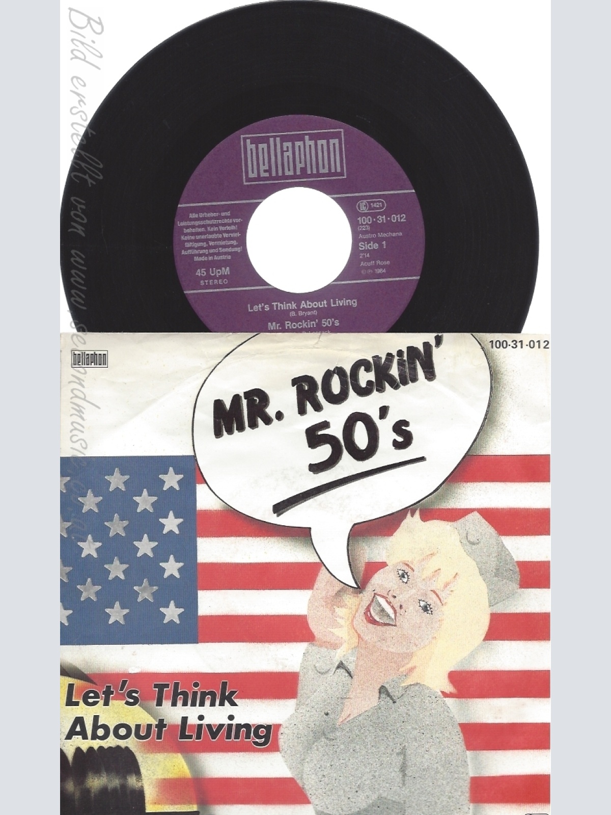 7" MR ROCKIN 50S -- LETS THINK ABOUT LIVING
