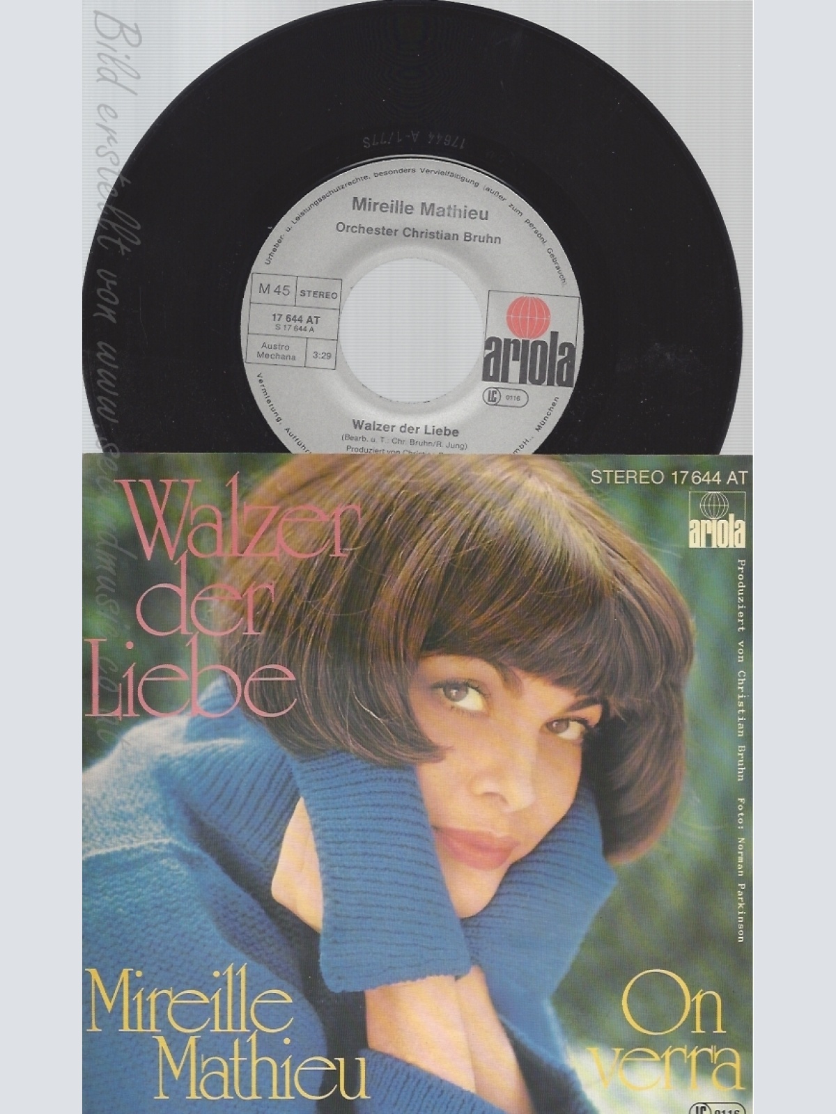 7" MIREILLE MATHIEU -- WALZER DER LIEBE