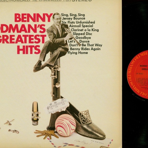 LP--BENNY GOODMAN --GOODMAN'S GREATEST HITS-CS 2483