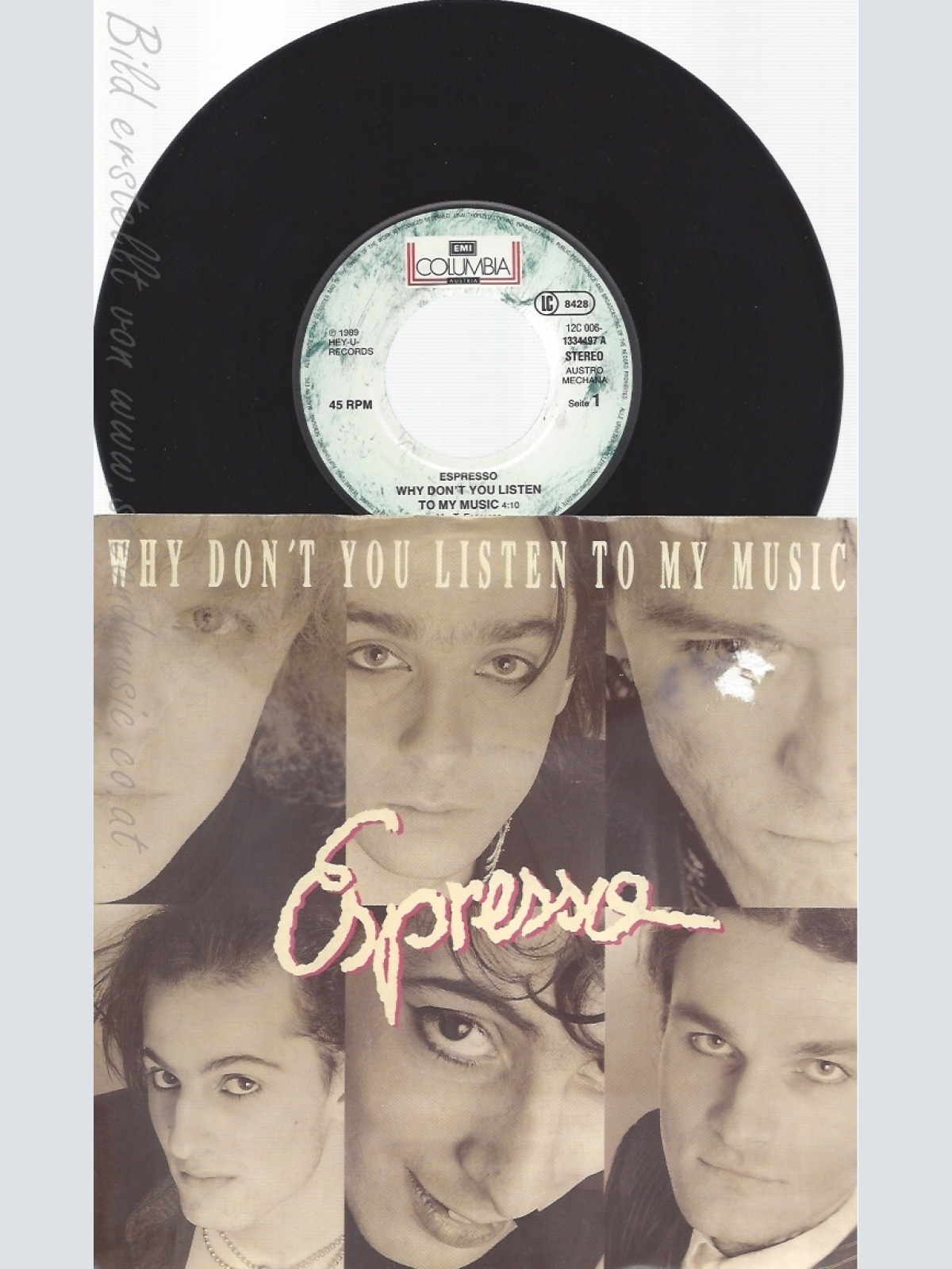 7"ESPRESSO--WHY DON'T YOU LISTEN TO MY MUSIC