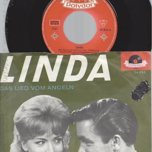 7"GUS BACKUS--DAS LIED VOM ANGELN--LINDA