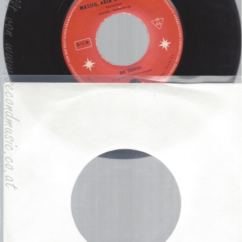 7"DIE TEDDIES--MÄSSIG  ABER REGELMÄSSIG