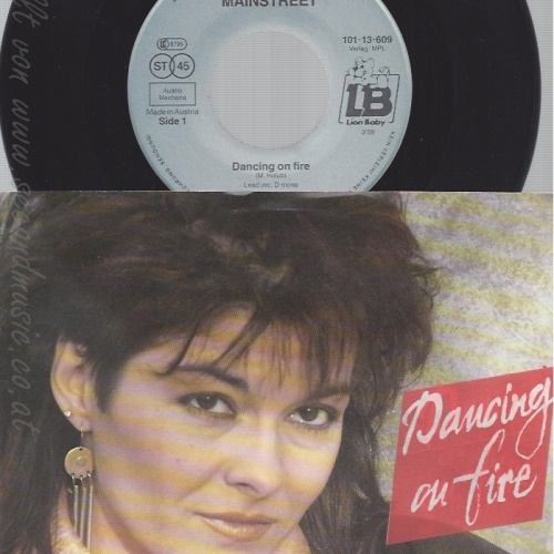 7"D-MONA--DANCING ON FIRE--MAINSTREET