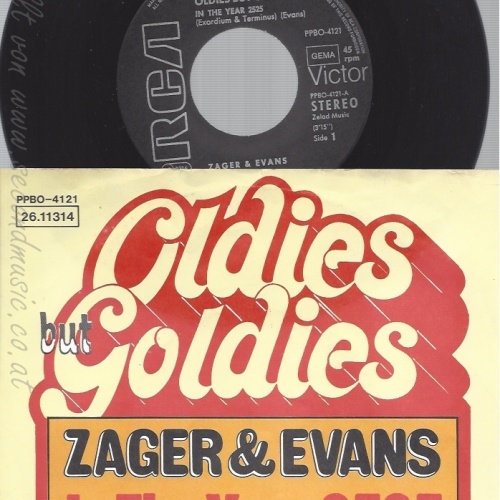 7"ZAGER & EVANS--IN THE YEAR 2525