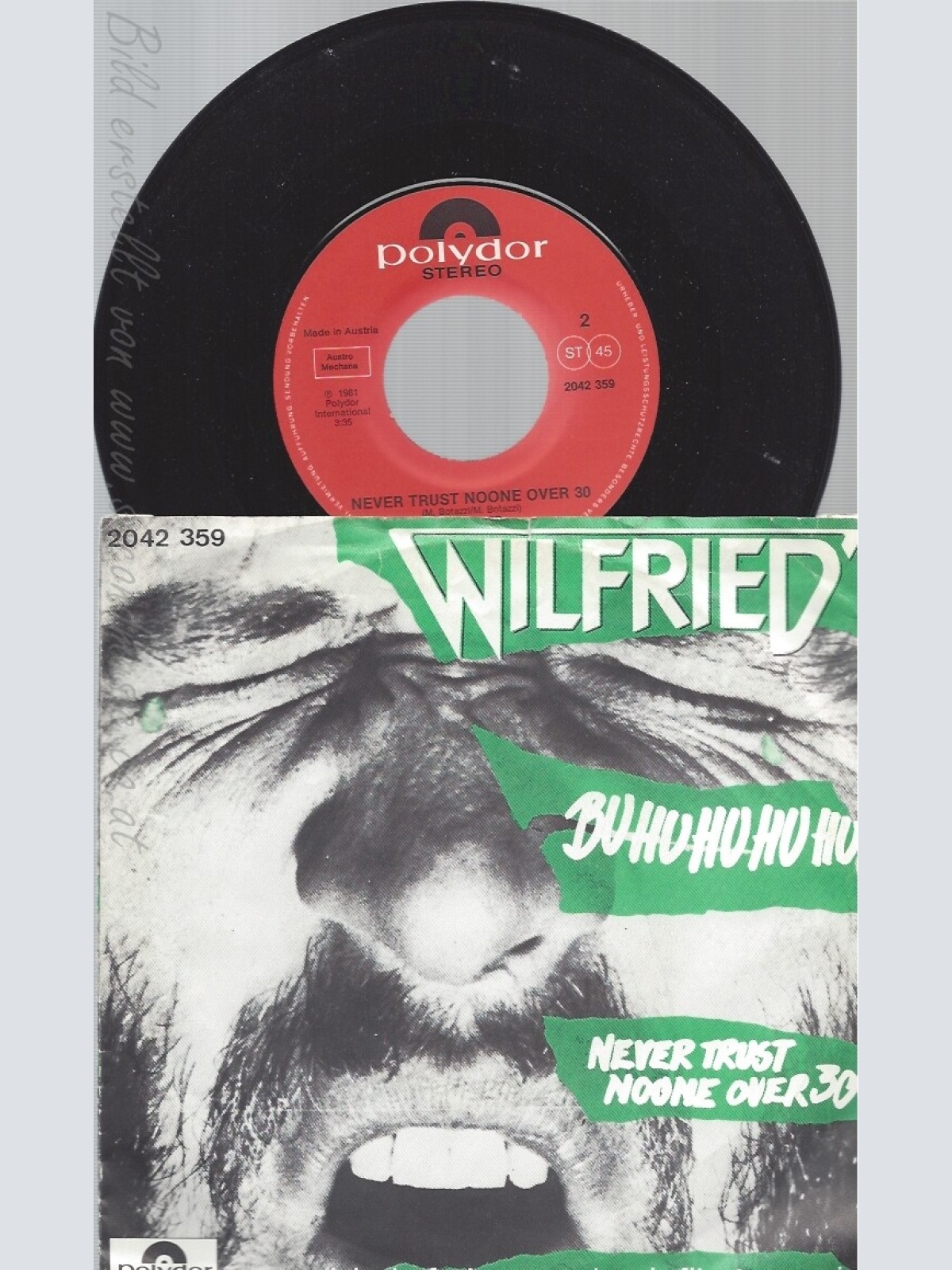 7"WILFRIED--BU HUHUHU