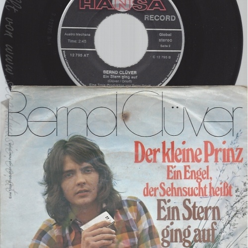 7"BERND CLÜVER--DER KLEINE PRINZ
