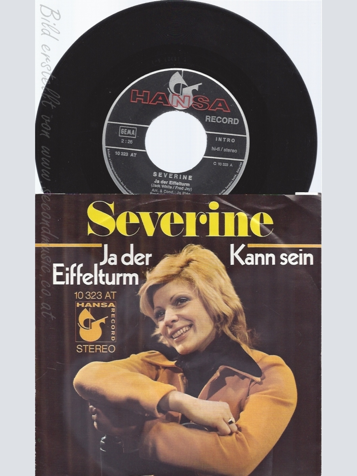 7"SEVERINE--JA DER EIFFELTURM