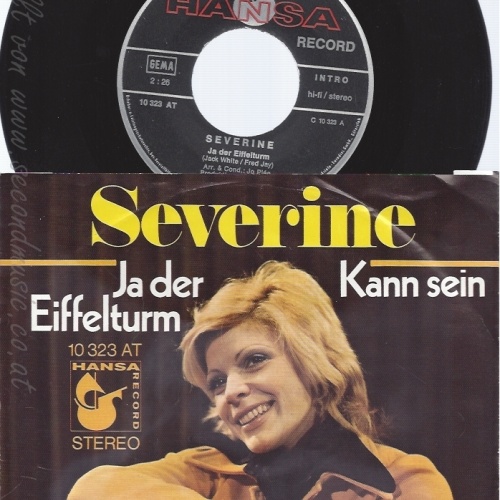 7"SEVERINE--JA DER EIFFELTURM