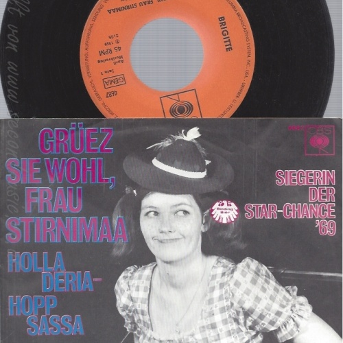 7"BRIGITTE--GRÜEZ SIE WOHL FRAU STIRNIMAA--