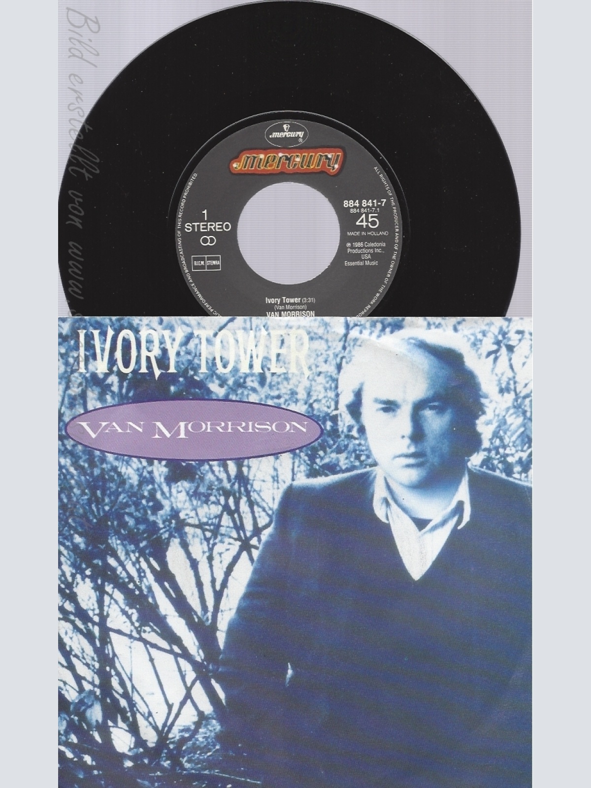 7"VAN MORRISSON--HAPPY TOWER