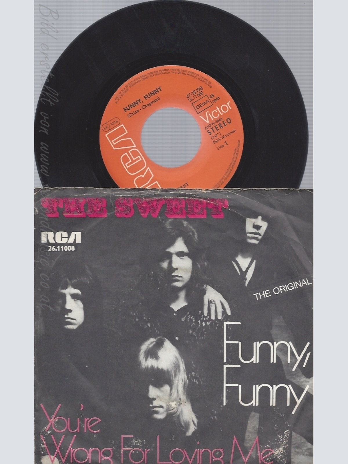 7"THE SWET--FUNNY FUNNY