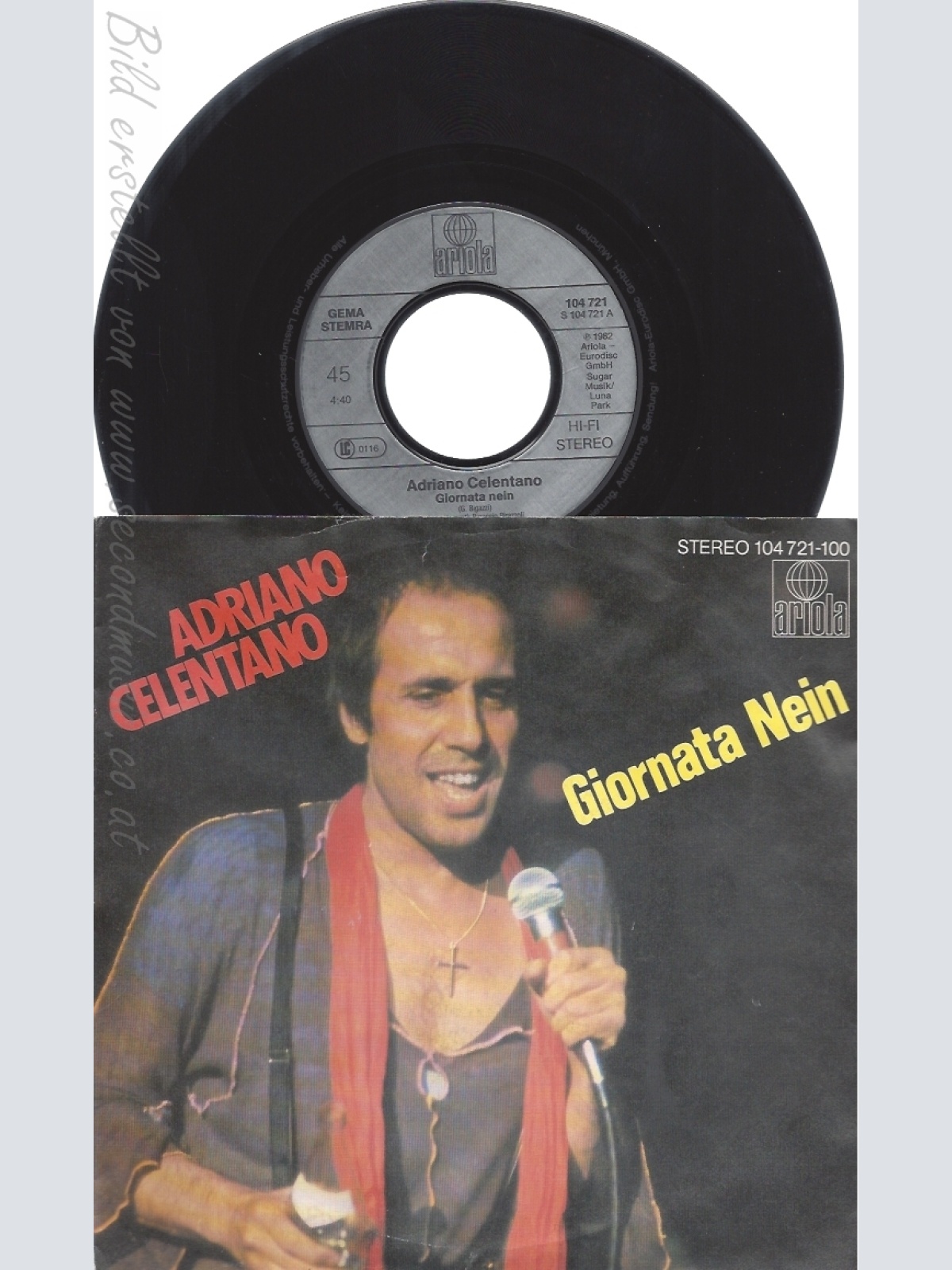 7"--ADRIANO CELENTANO--GIORNATA NEIN