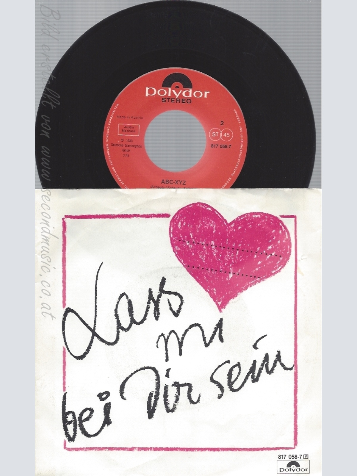 7" WILFRIED--LASS MI BEI DIR SEIN