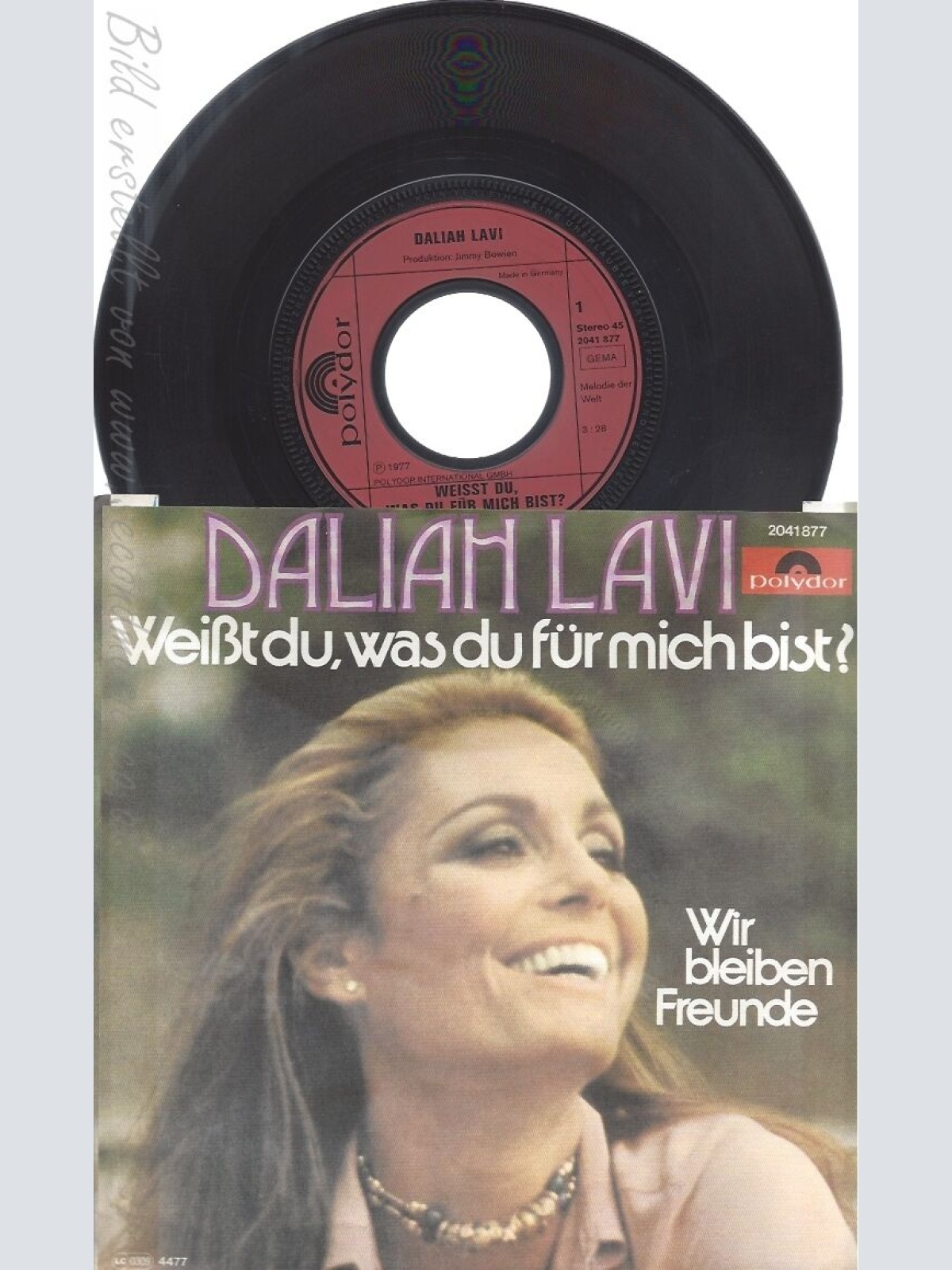 7"--DALIAH LAVI--WEISST DU WAS DU FÜR MICH BIST