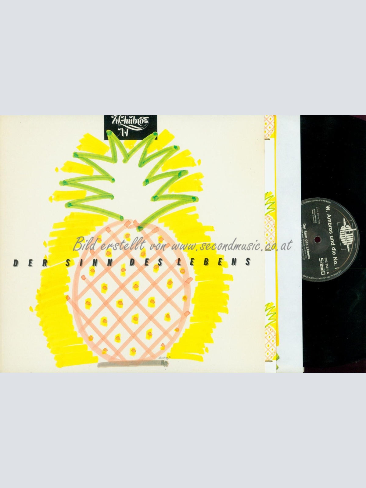 LP--WOLFGANG AMBROS--DER SINN DES LEBENS
