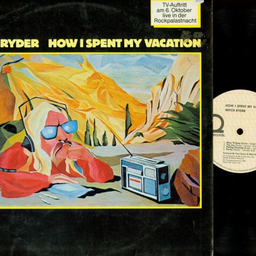 LP--MITCH RYDER--HOW I SPENT MY VACATION