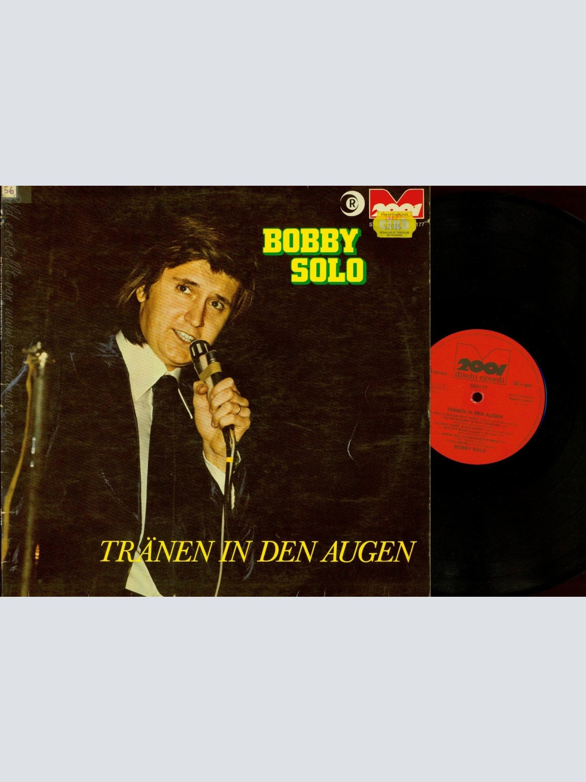 LP--BOBBY SOLO--TRÄNEN IN DEN AUGEN