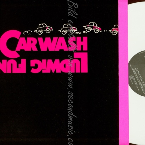 LP--CARWASH--LUDWIG FUN--WHITE VINYL--NM