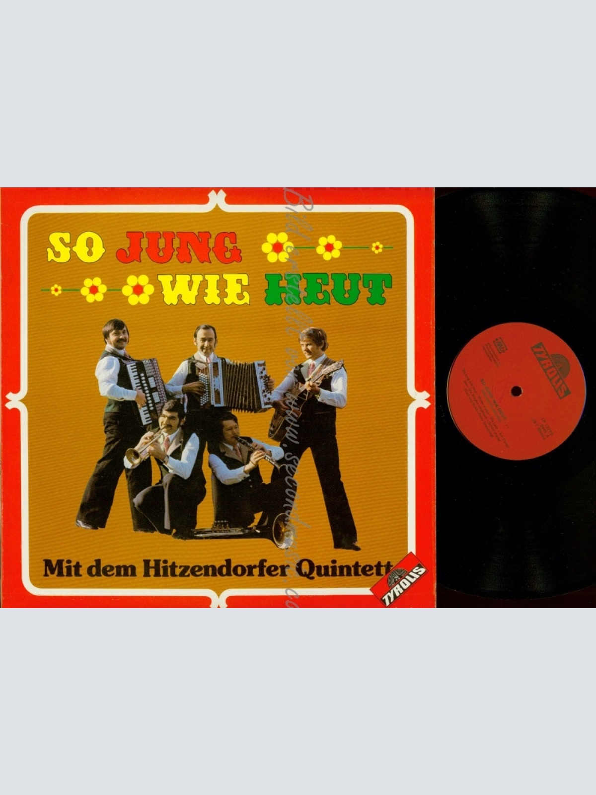 LP--HITZENDORFER QUINTETT--SO JUNG WIE HEUT