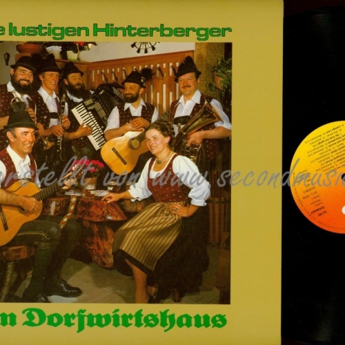 LP--DIE LUSTIGEN HINTERBERGER--IM DORFWIRTSHAUS