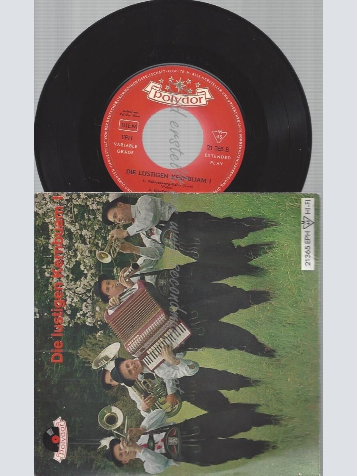 7"--DIE LUSTIGEN KERNBUAM I --EP--KERN BUAM