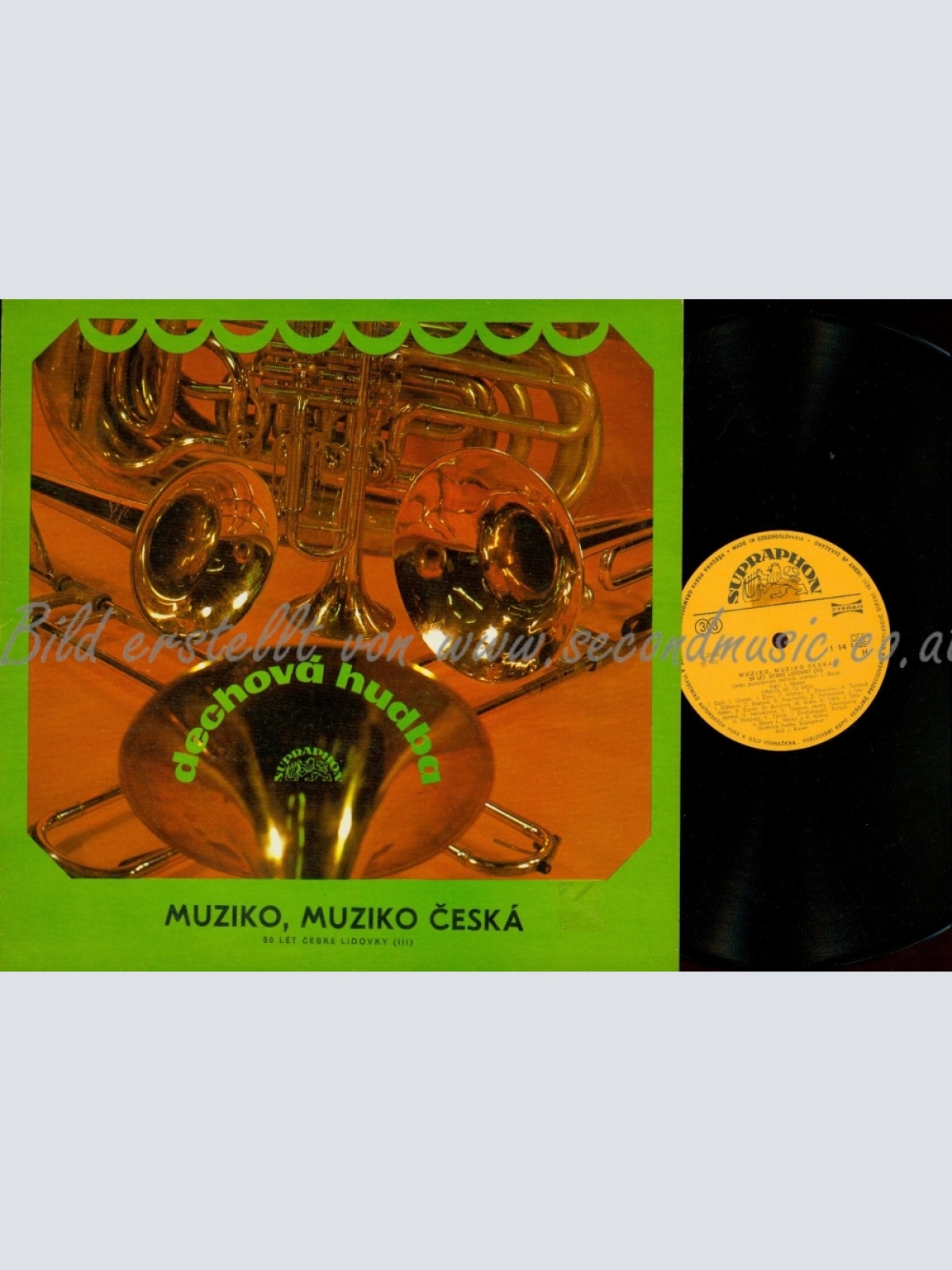 LP--MUZIKO MUZIKO CESKA--50 LET CESKE LIDOVKY