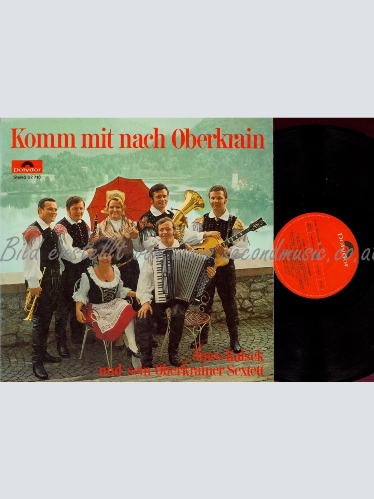 LP--JANES KALSEK--KOMM MIT NACH OBERKRAIN