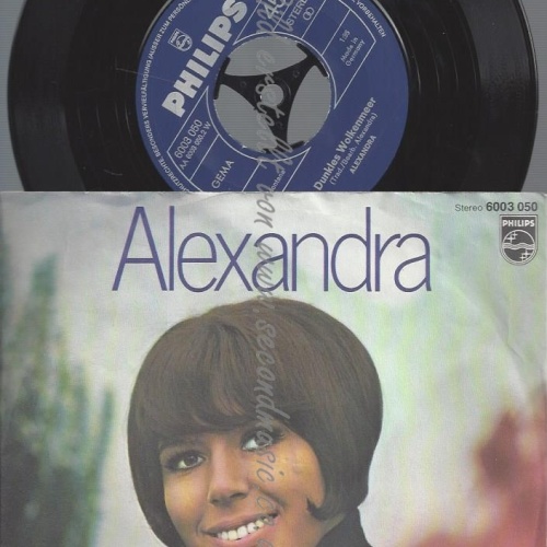 7"ALEXANDRA--DAS GLÜCK KAM ZU MIR WIE EIN TRAUM