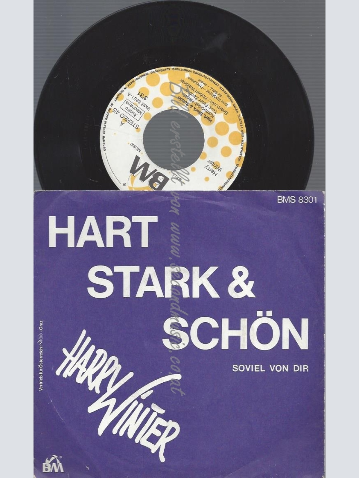 7"HARRY WINTER--HART STARK & SCHÖN--