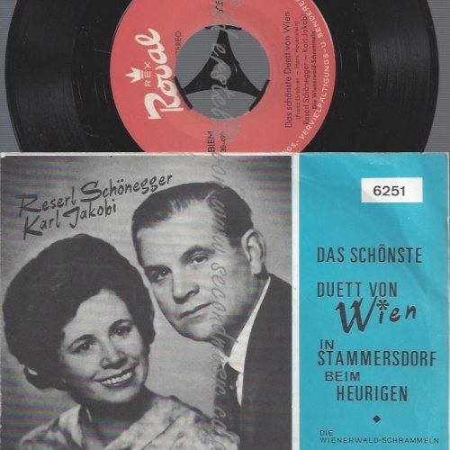 7"DIE WIENERWALD SCHRAMMELN--DAS SCHÖNSTE DUETT VON WIEN