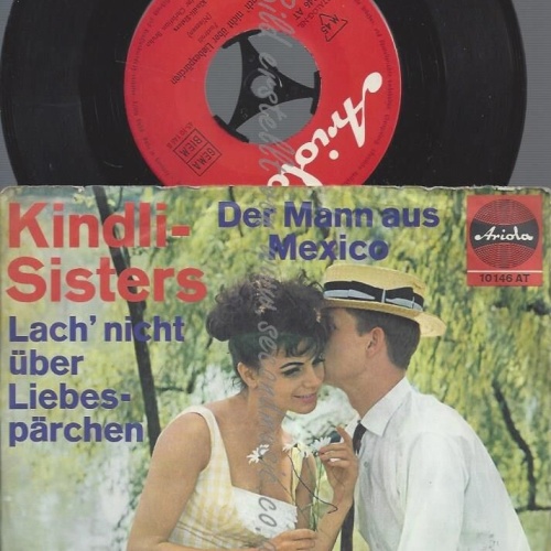 7"KINDLI SISTERS--LACH NICHT ÜBER LIEBESPÄRCHEN