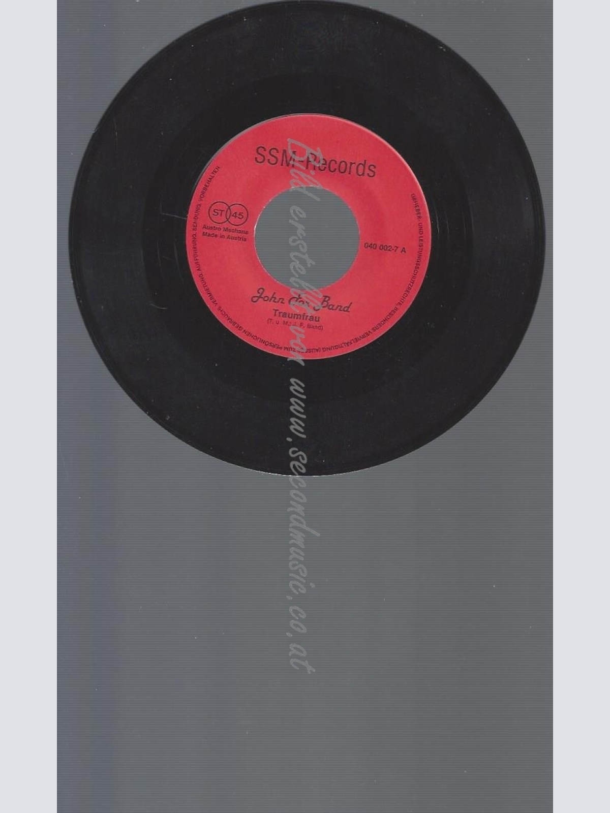 7"JOHN FOX BAND--TRAUMFRAU