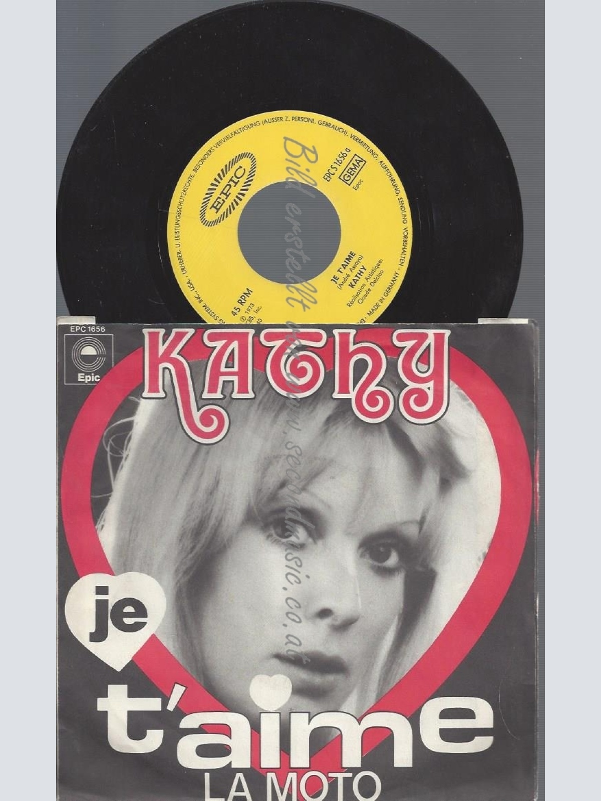 7"KATHY JE T'AIME