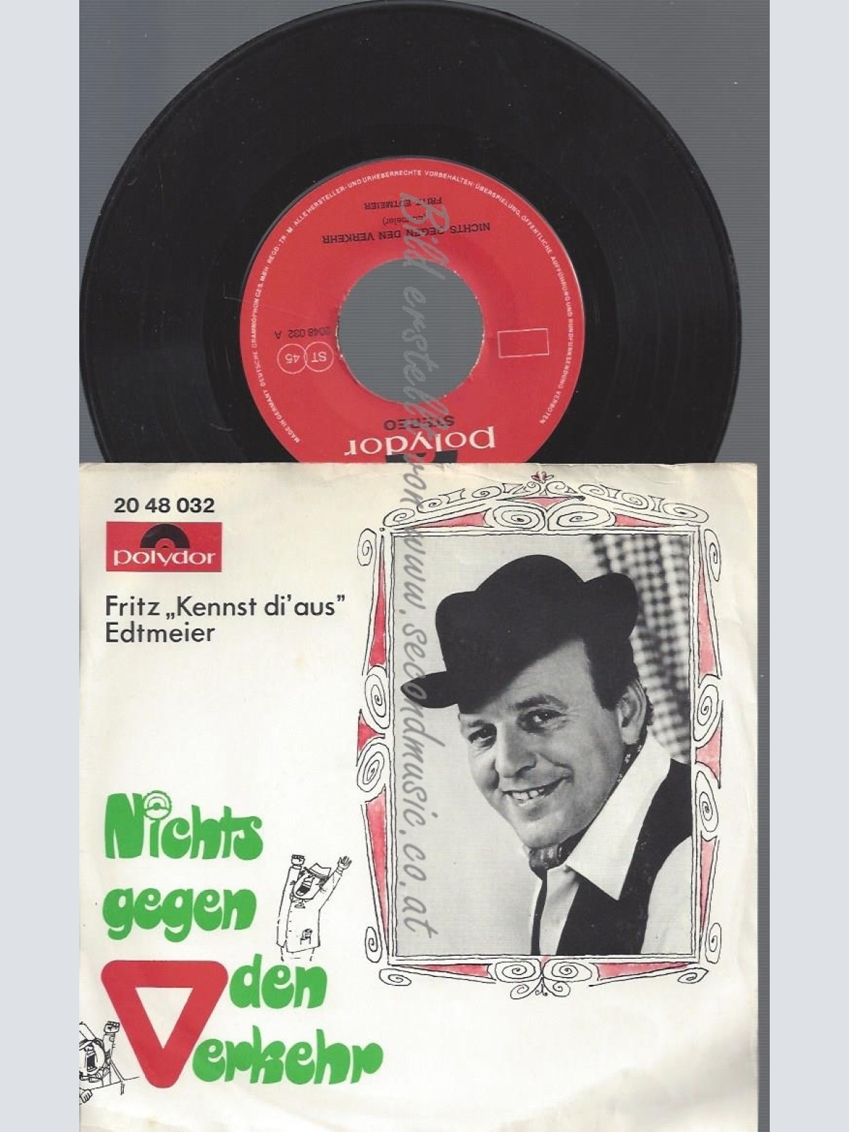 7"FRITZ EDTMEIER--NICHTS GEGEN DEN VERKEHR