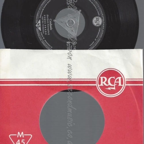 7"PEREZ PRADO--THE MILLIONAIRE--CATALANIA