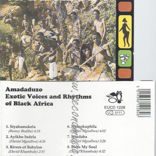 CD--AMADUDUZO--EXOTIC VOICES & RHYTHMS OF BLACK