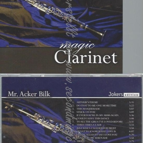 CD--ACKER BILK UND ELLIOTT SMITH--MAGIC CLARINET