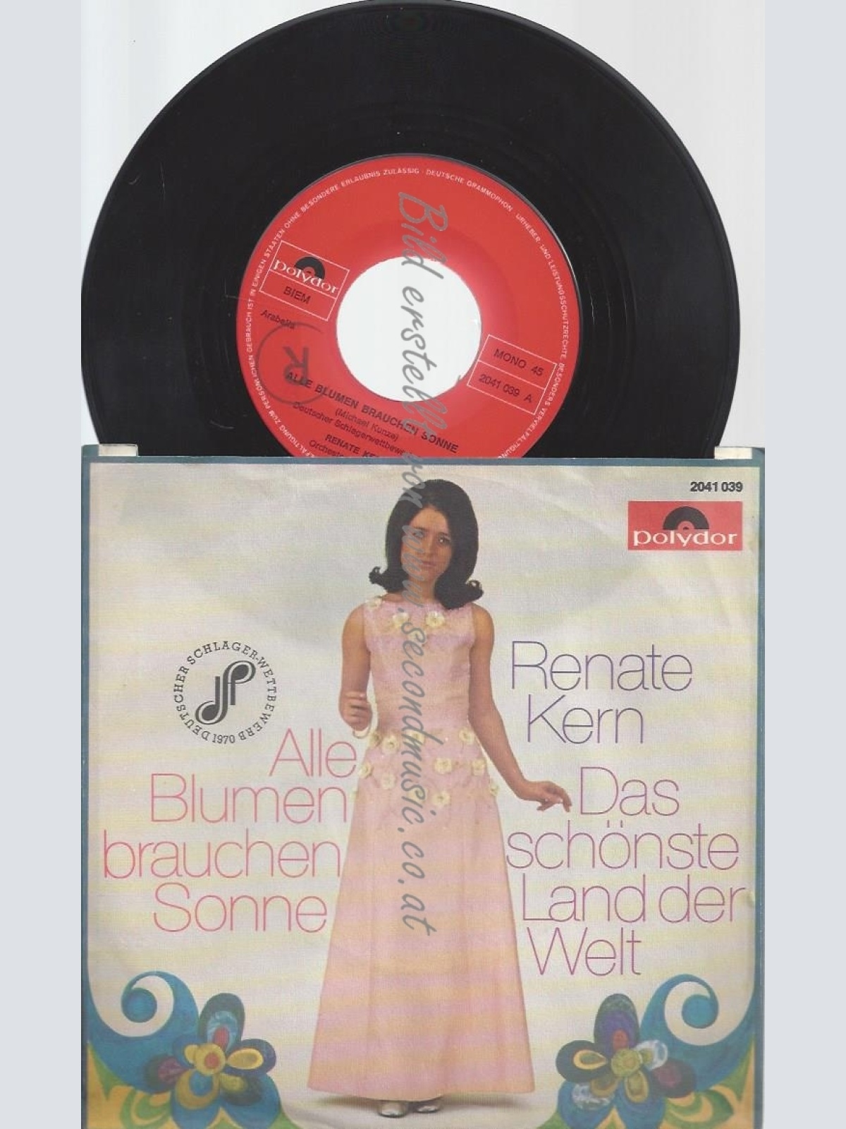 7"RENATE KERN--ALLE BLUMEN BRAUCHEN SONNE