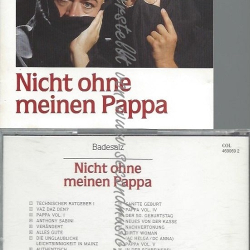 CD--BADESALZ--NICHT OHNE MEINEN PAPPA