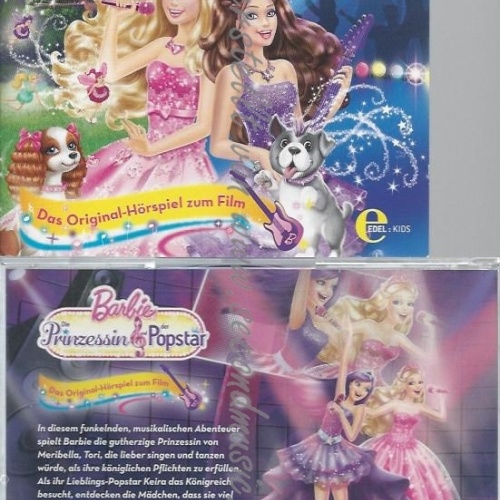 CD--BARBIE--DIE PRINZESSIN & DER POPSTAR
